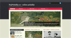 Desktop Screenshot of nejpohadky.cz